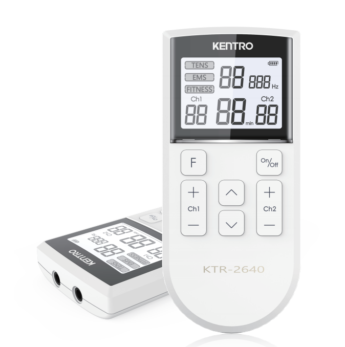 Kentro KTR-2640 TENS & EMS Physiotherapy Device – Dual Channel Pain Relief Machine