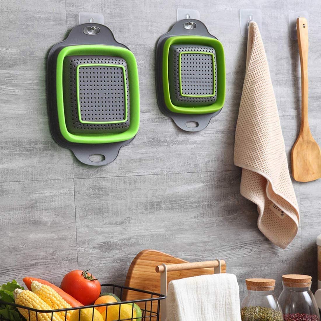 Collapsible Kitchen Colander – Food-Grade, Durable & Perfect for Everyday Cooking