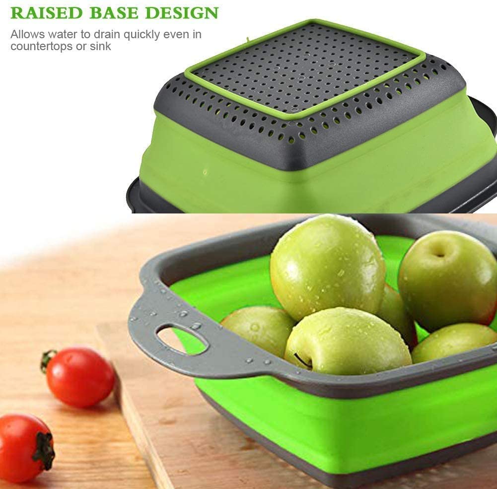 Collapsible Kitchen Colander – Food-Grade, Durable & Perfect for Everyday Cooking