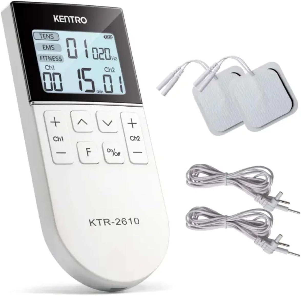 Kentro KTR-2640 TENS & EMS Physiotherapy Device – Dual Channel Pain Relief Machine